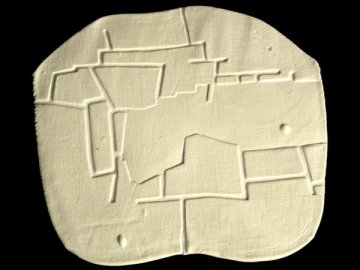 Espais ilimitats XXXII, porcelana, 53 x 56 x 1,5 cm. , 2012_w600_h450